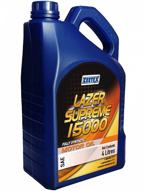 lazer supreme 15000 motor oil