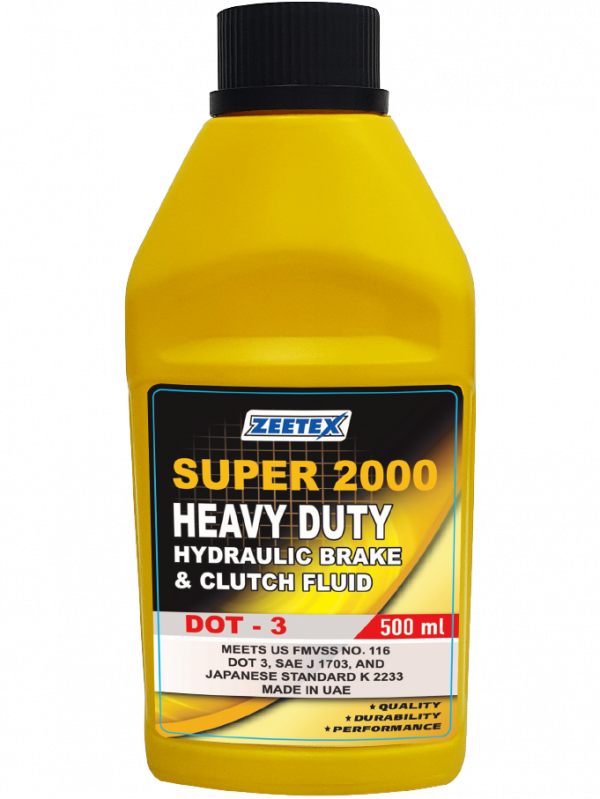 Zeetex SUPER 2000 HEAVY DUTY BRAKE & CLUTCH FLUID car lubricant